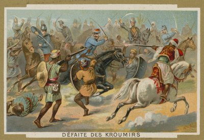 Sconfitta dei Kroumir da parte dei francesi, Tunisia, 1881 da European School