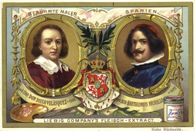 Diego Velázquez e Bartolomé Murillo, artisti spagnoli da European School