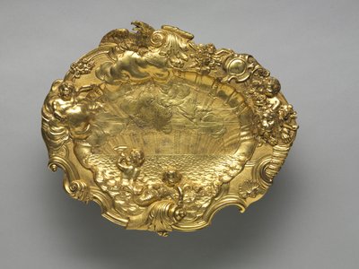 Piatto, Inghilterra o Germania, c.1725-1750 da European School