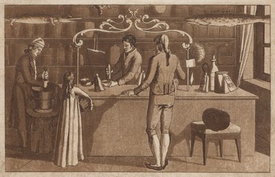 Farmacista (litografia) da European School