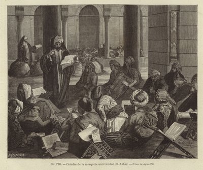 Egitto - Sedia della moschea dell