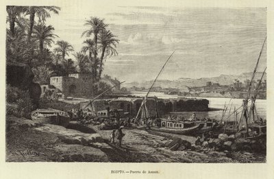 Egitto - Porto di Aswan da European School