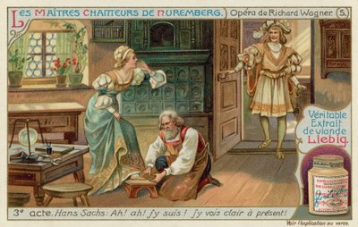 Eva e Walther si riuniscono nella bottega di Hans Sachs da European School