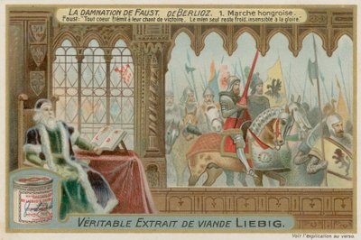 Faust osserva la Marcia Ungherese dalla sua biblioteca da European School