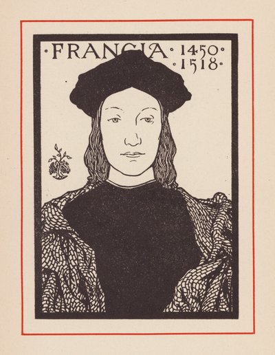 Francesco Francia, artista italiano (litografia) da European School