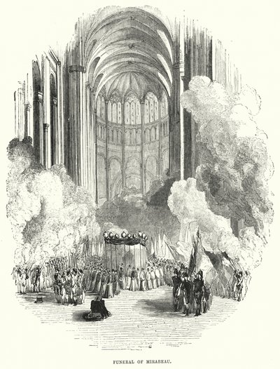Funerale di Mirabeau da European School