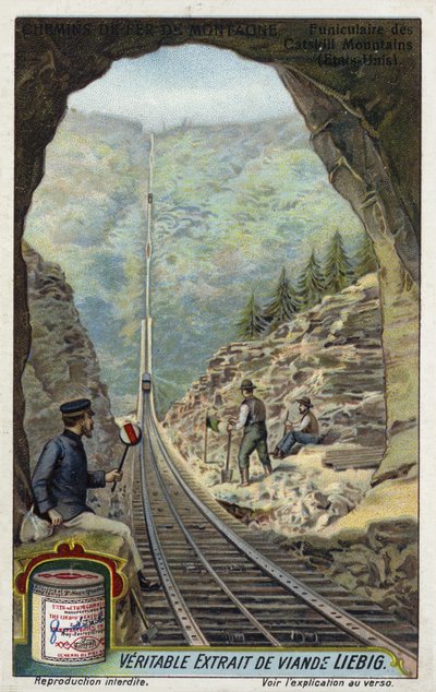 Ferrovia funicolare nelle Catskill Mountains, New York, USA da European School