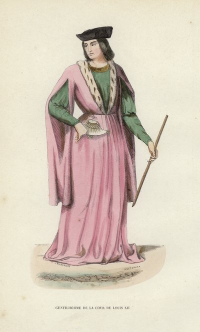 Gentilhomme De La Cour De Louis XII da European School