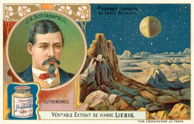 Giovanni Schiaparelli e la superficie della Luna all