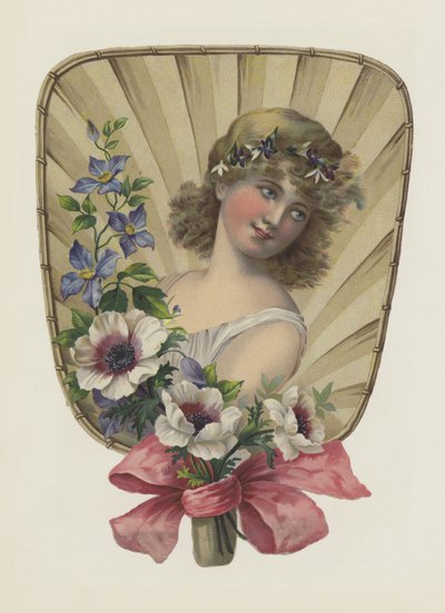 Ragazza con fiori da European School
