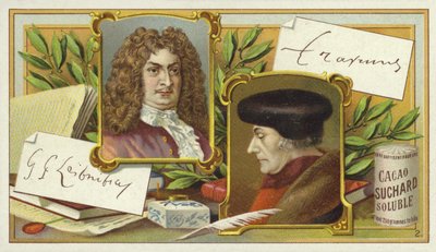 Gottfried Wilhelm Leibniz e Desiderius Erasmus da European School