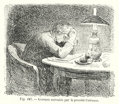 Gravure executee par le procede Coblence (incisione) da European School