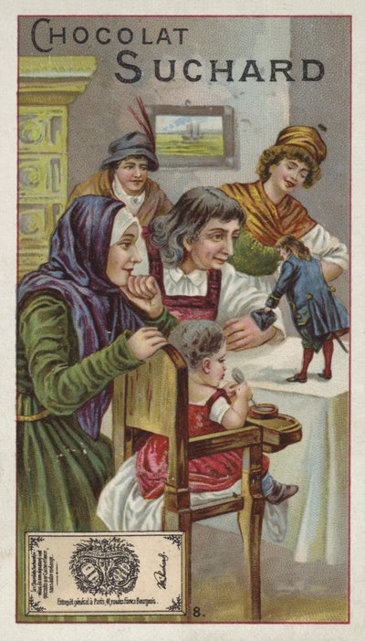 Gulliver esposto al popolo di Brobdingnag da European School