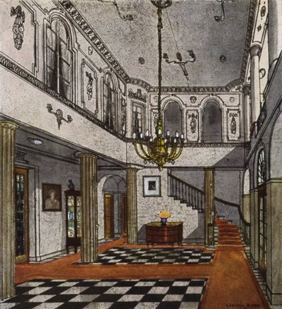 Corridoio (litografia a colori) da European School