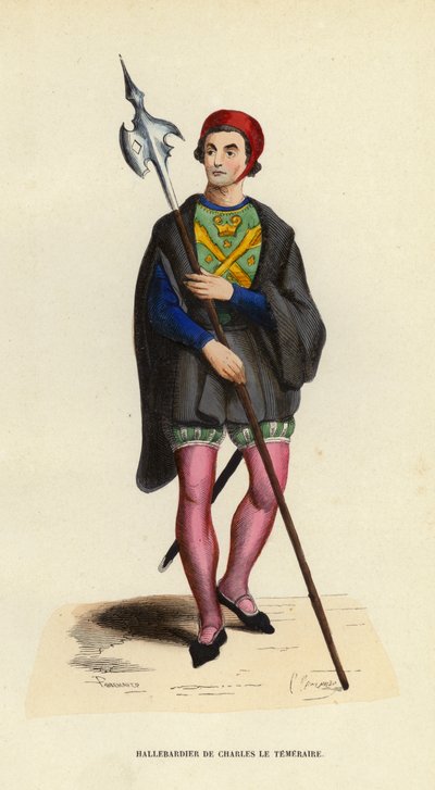 Alabardiere di Carlo il Temerario da European School
