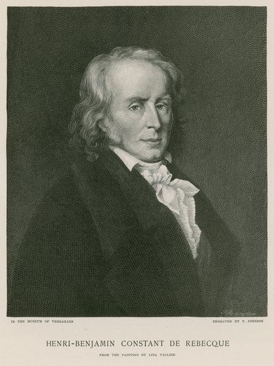 Henri-Benjamin Constant de Rebecque da European School