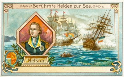 Horatio Nelson, ammiraglio britannico, e la Battaglia del Nilo da European School