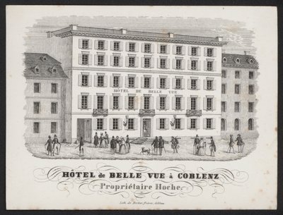 Hotel De Belle Vue, Coblenza da European School