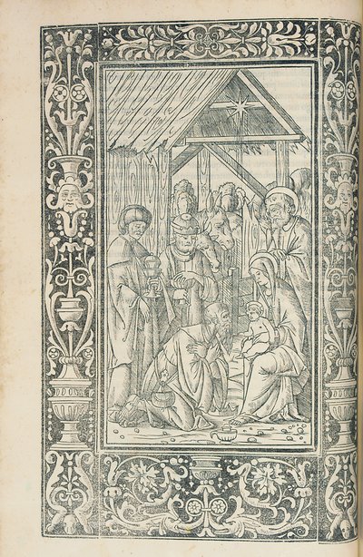 Illustrazione dal Decachordum Christianum di Marcus Vigerius (1446-1516), Fano da European School