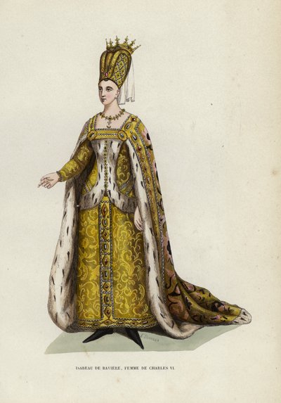 Isabeau di Baviera, Moglie di Carlo VI da European School