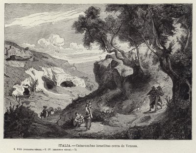 Catacombe israelite vicino a Venosa da European School