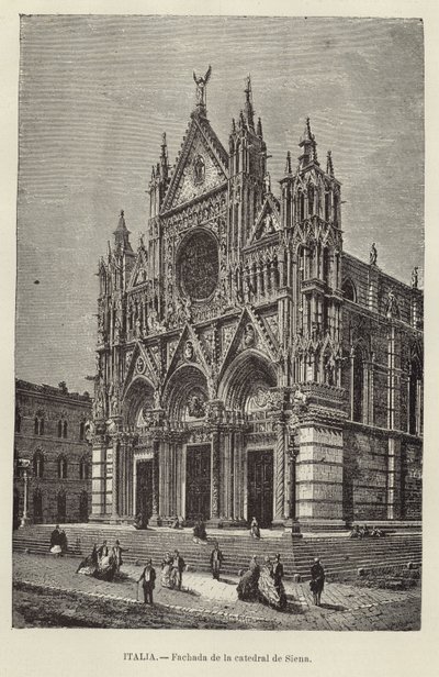 Facciata del Duomo di Siena da European School