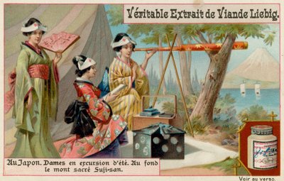 Donne giapponesi ai piedi del Suji-San da European School