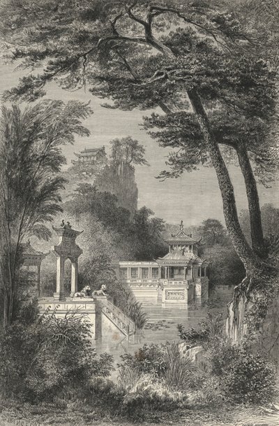 Giardino cinese moderno da European School