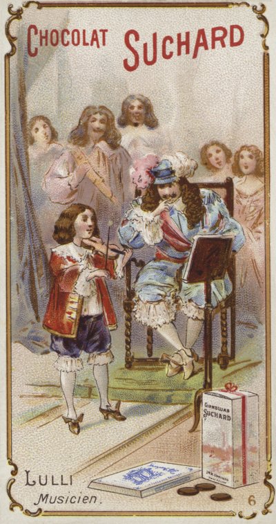 Jean-Baptiste Lully, musicista e compositore francese, da bambino da European School