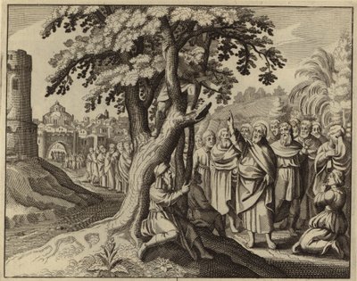 Gesù Cristo e Zaccheo il pubblicano da European School