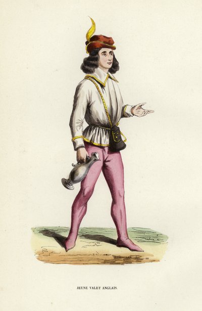 Giovane valletto inglese da European School