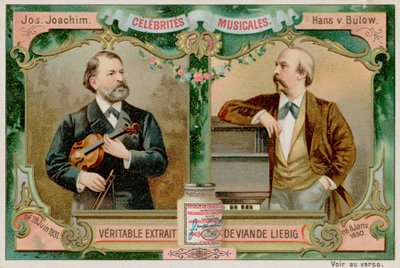 Joseph Joachim e Hans von Bülow da European School