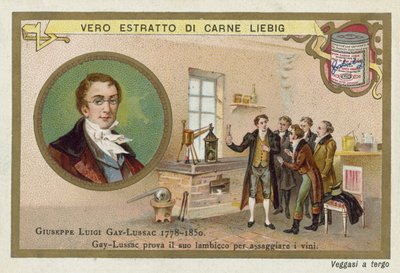 Joseph Louis Gay-Lussac, chimico e fisico francese da European School