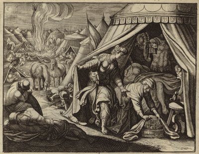 Giuditta con la testa decapitata di Oloferne da European School