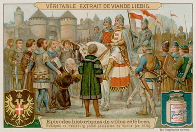 Re Rodolfo I entra a Vienna nel 1276 da European School