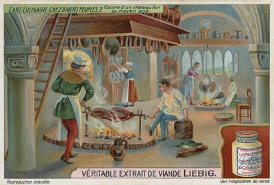 Cucina di un castello medievale da European School