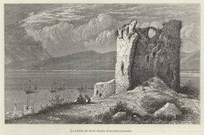 La baia di Acri dal monte Carmelo da European School