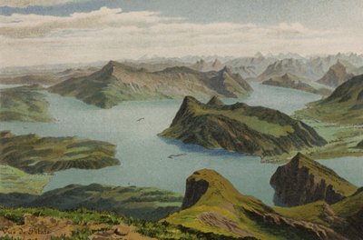 Lago di Lucerna: Vista dal Pilatus da European School