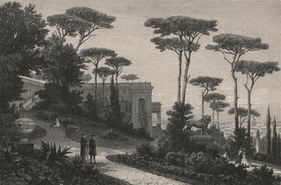 Il Monte Pincio a Roma da European School