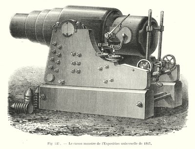 Il cannone mostruoso dell