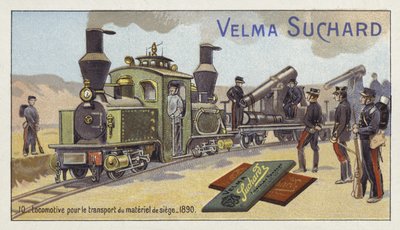 Locomotiva per il trasporto di armi d