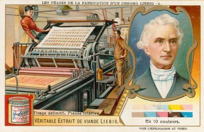 Creazione di una cromolitografia Liebig da European School