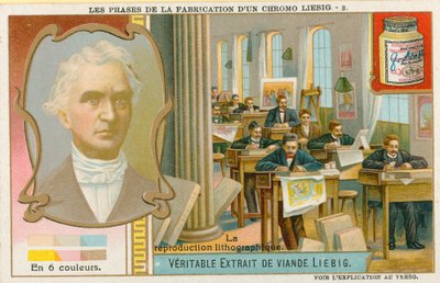 Creazione di una cromolitografia Liebig da European School