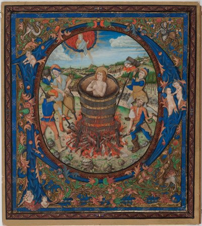 Martirio di San Giovanni Evangelista da European School