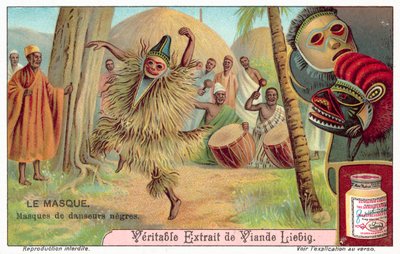 Maschere di ballerini africani da European School