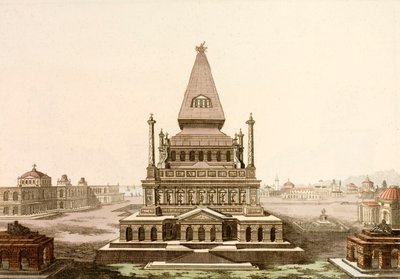 Mausoleo di Alicarnasso, tomba del satrapo persiano Mausolo, una delle Sette Meraviglie del Mondo Antico da European School