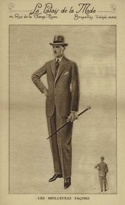 Moda maschile anni 