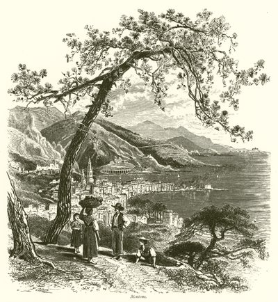 Mentone (incisione) da European School