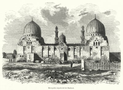 Moschea e Mausoleo del Sultano Barquq, Il Cairo, Egitto da European School