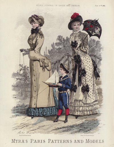 Modelli e modelli di Parigi di Myra da European School